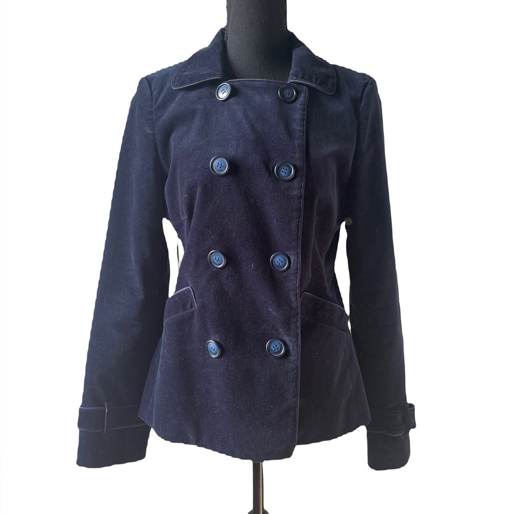 Dorothee Bis Velvet Pea Coat